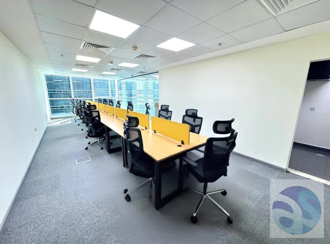 Fully Furnished High-Floor Office | Partial Lake View | Lake Central Tower