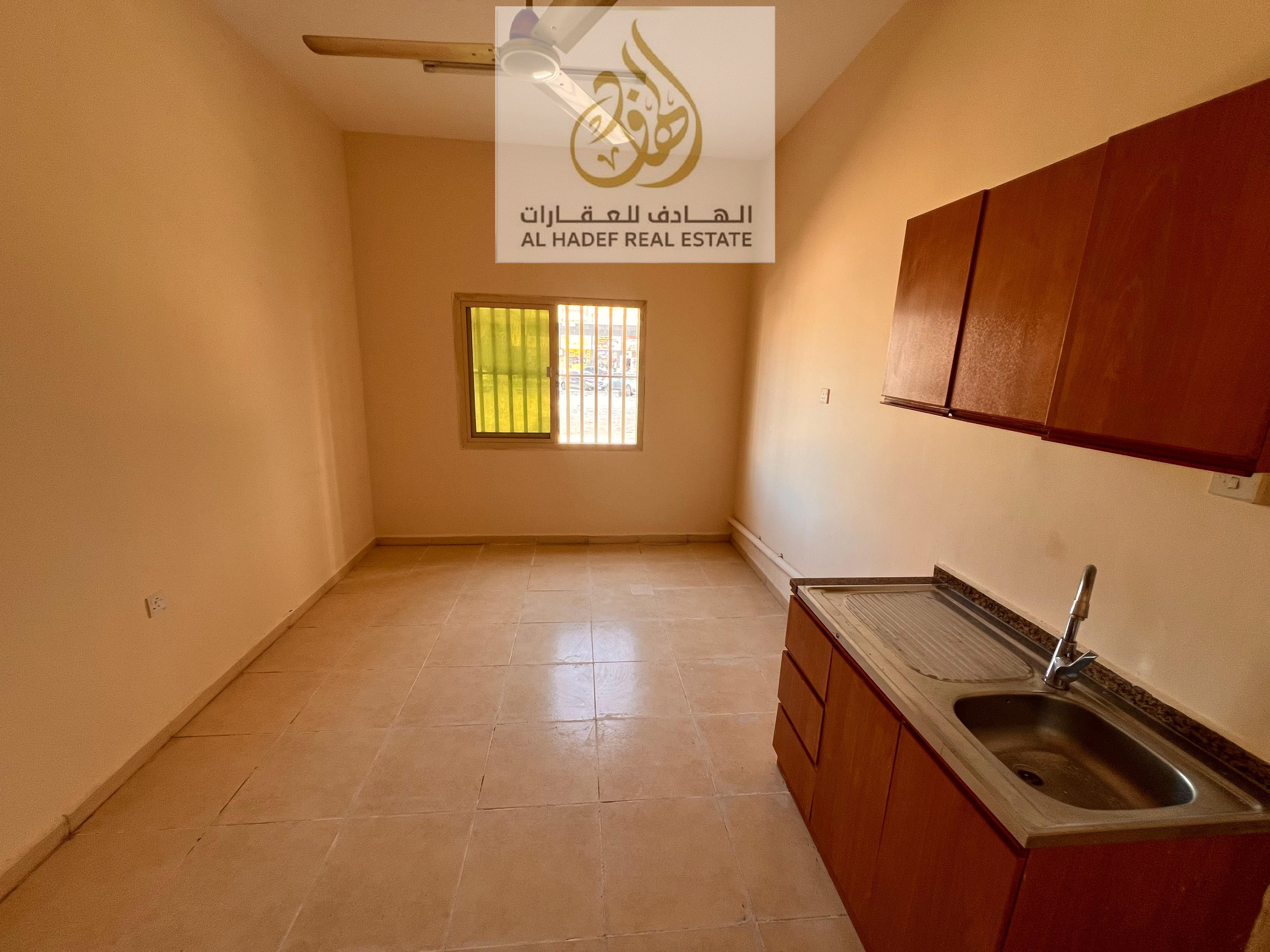 For annual rent A distinctive studio apartment in Al Muwaihat 3 , boasting an excellent location near the Dubai exit for easy and quick commut