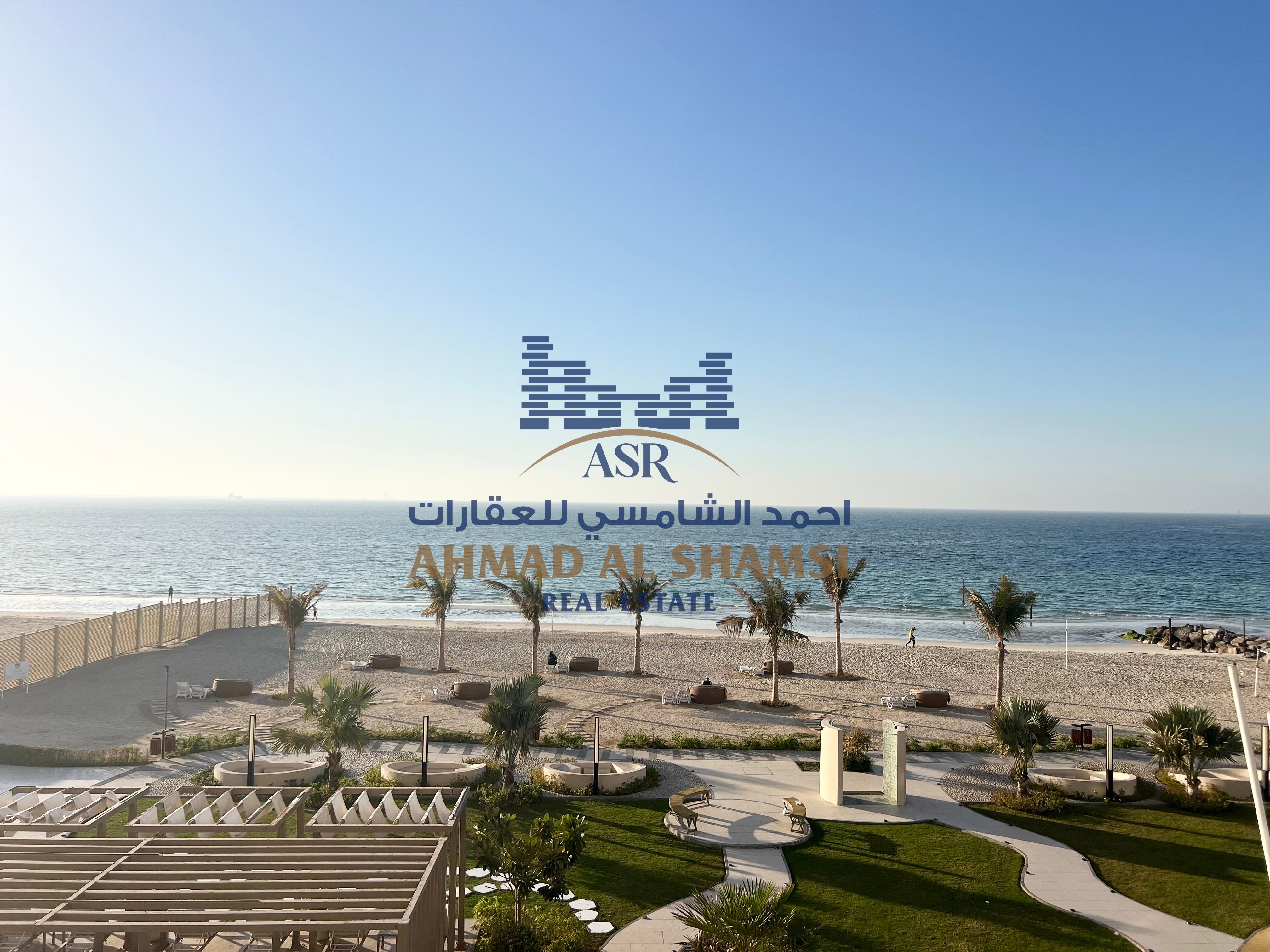 Chiller Free Direct Sea View|| Private Beach || Luxurious 3BR + Maids Room || Chiller Free || Big Terrace || Parking Free || All Amenities Free