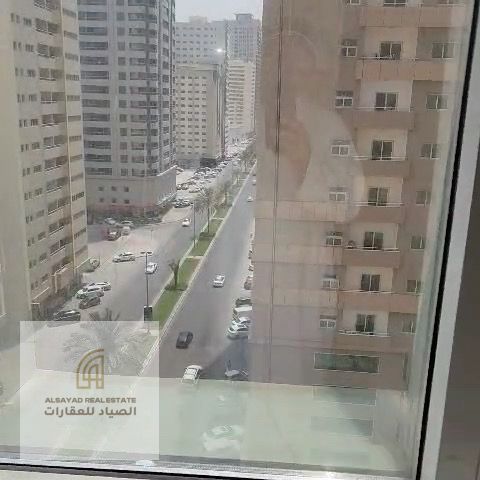 A three-bedroom apartment with a living room located in Al Taawun, an excellent location near the Dubai exit.