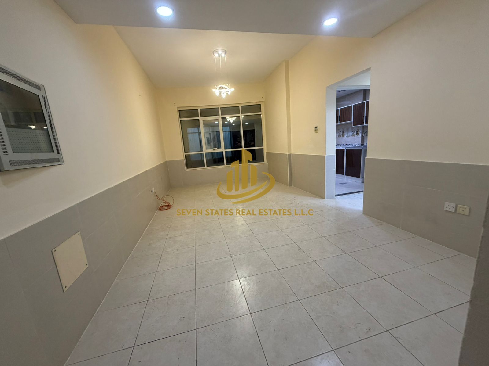 Two bedrooms and a living room for rent in Garden City Towers, including all maintenance, annual rent