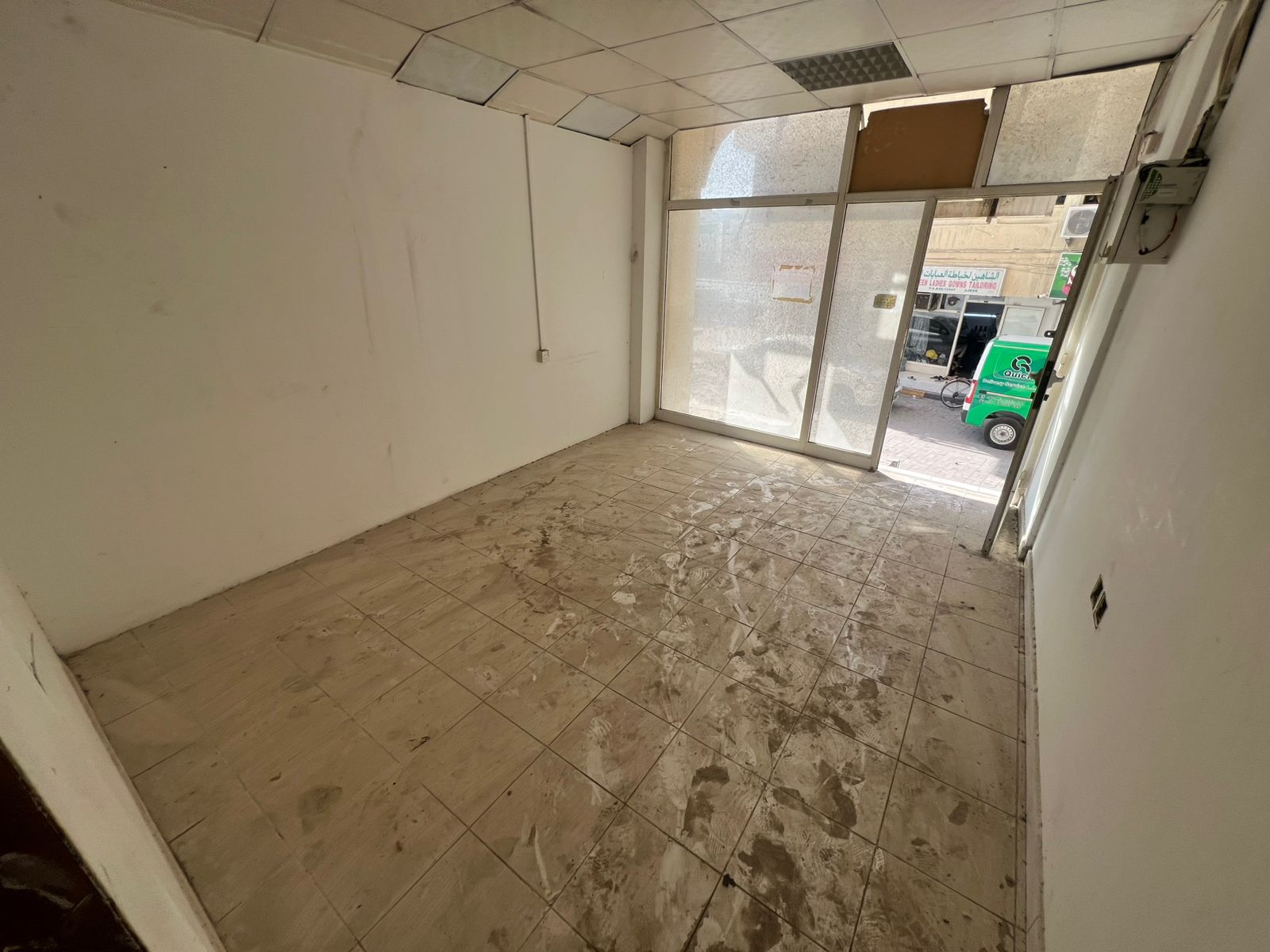 Excellent space shop for annual rent on Ajman Corniche