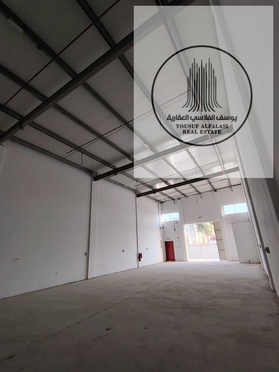 Warehouse for rent in Ajman 2,700 sq. ft power 30 kW