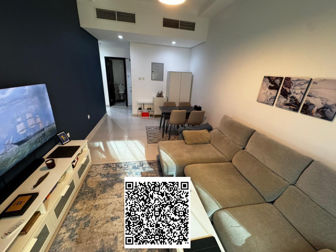 Furnished One -Bedroom Apartment with Two Bathrooms for Sale | Prime Location