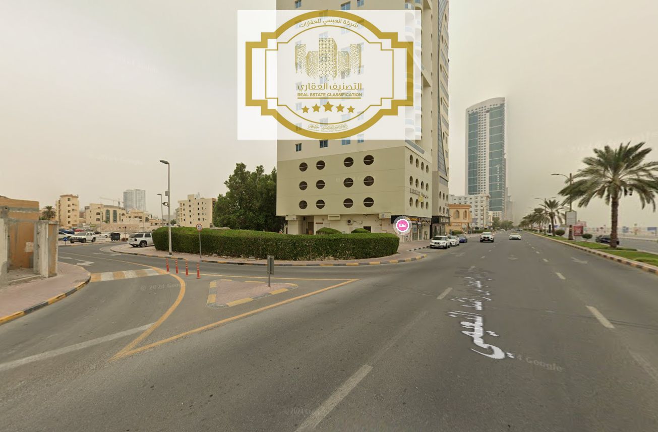 corner Hotel plot in ajman cornich