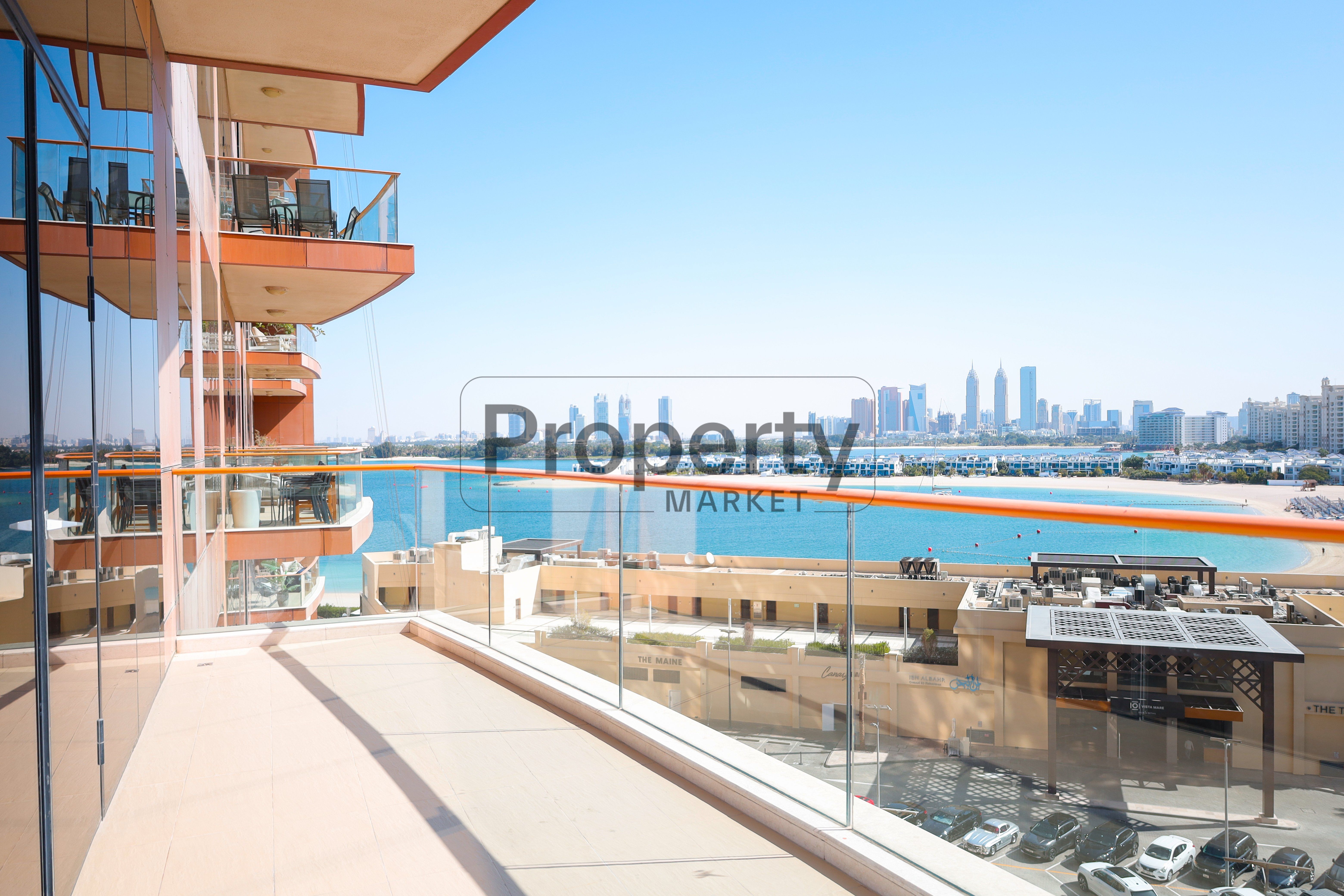 Vacant | High Floor | Balcony | Sea View