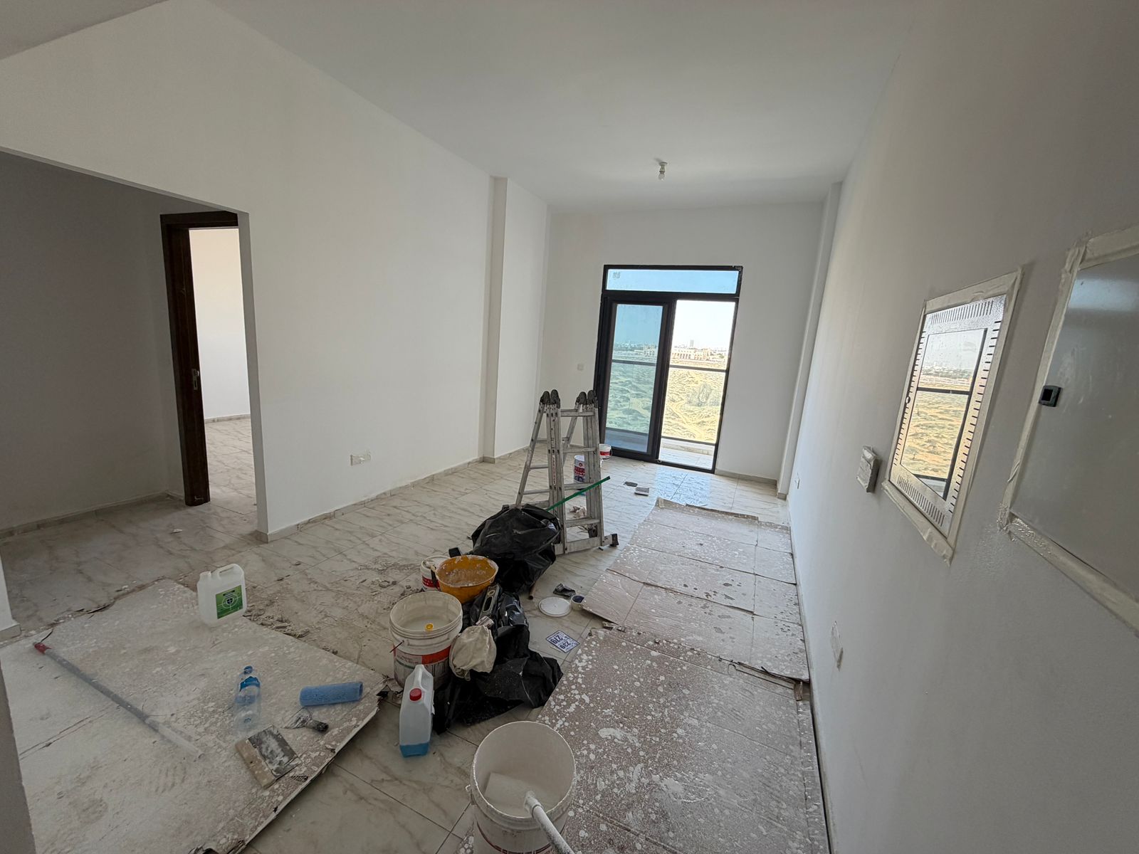 Apartment for annual rent in Ajman, one bedroom and living room in Al Alia, near Mohammed Bin Zayed exit