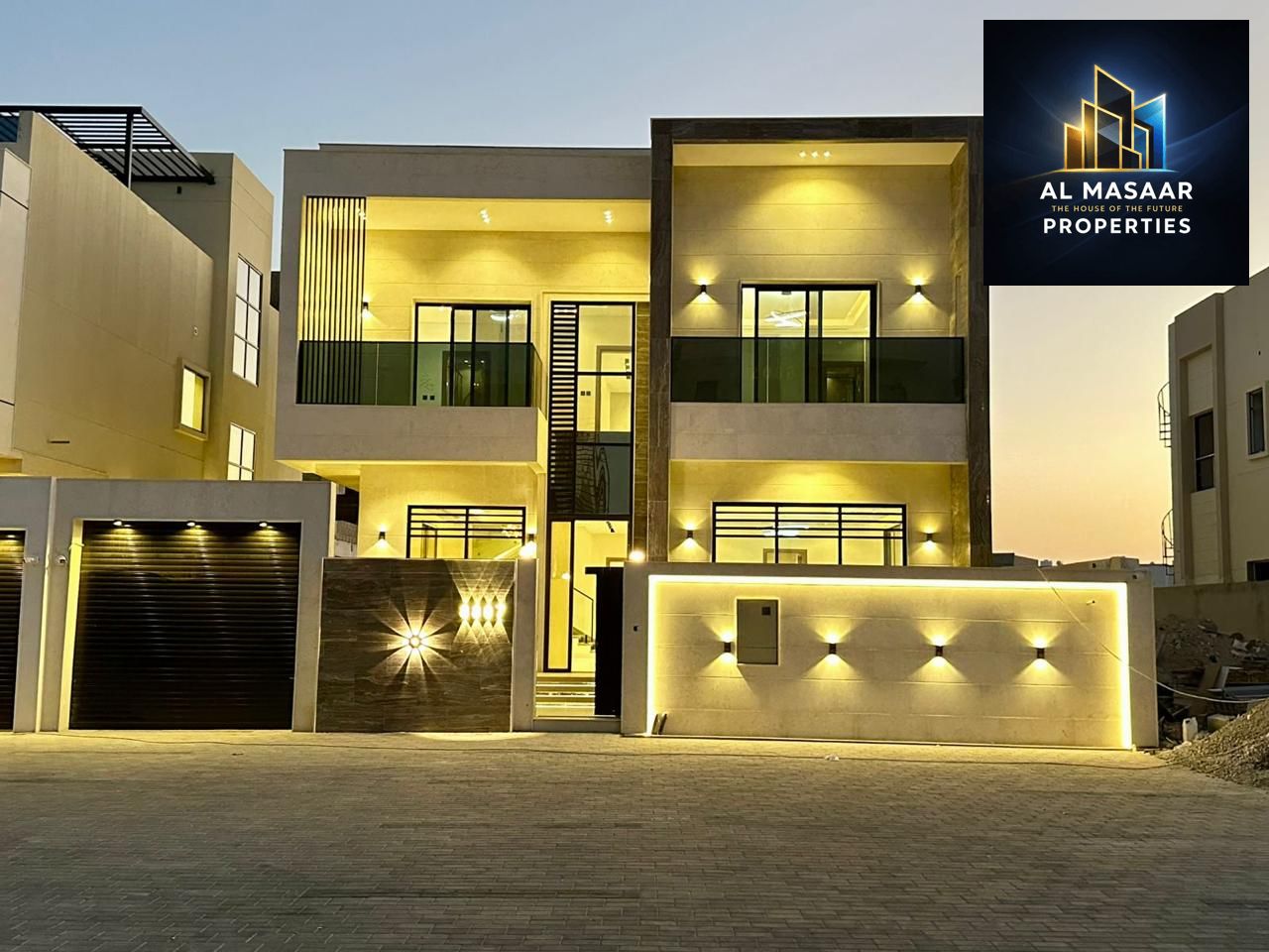 Super deluxe finished villa, freehold for all nationalities, with a 30-meter setback.