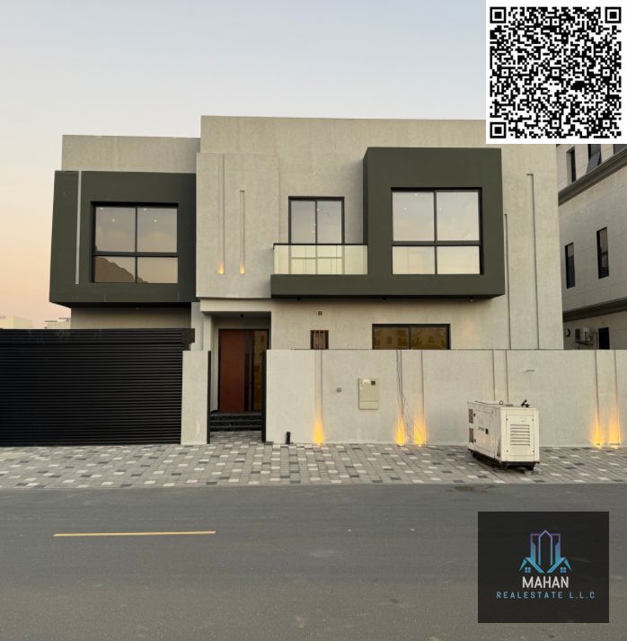 Brand New Villa for Sale – Ajman Al Zahya Prime location in Al Zahya, close to main roads & all amenities Villa Details: • 5 Master Bedrooms • Spacious Hall • Elegant Majlis • Modern Kitchen • Maid’s Room Land Size: 3,300 sq. ft Built-Up Area: 3