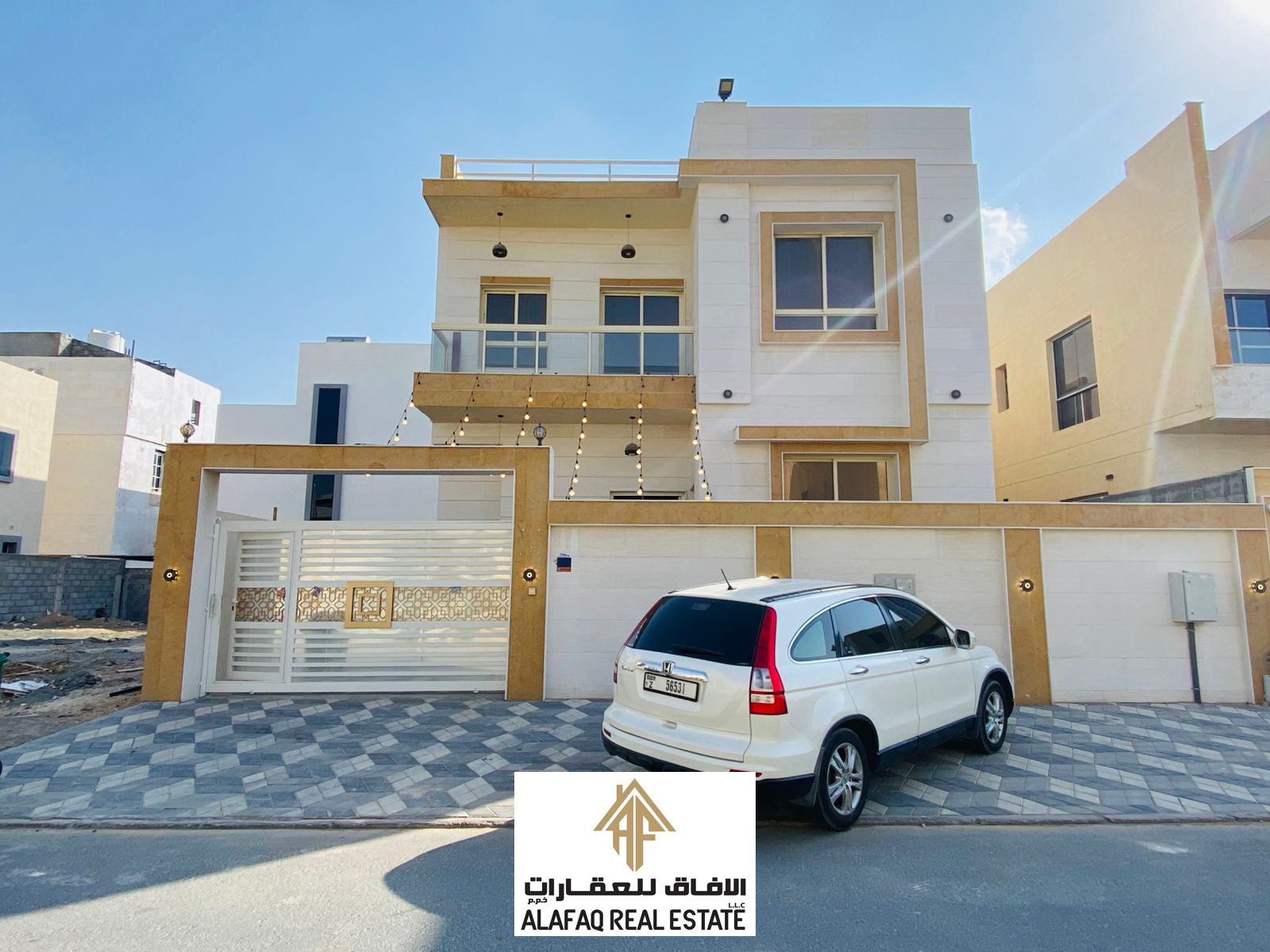 Golden Opportunity | 5BR Furnished Villa with Majlis, Pool & Central AC in Al Yasmeen, Ajman