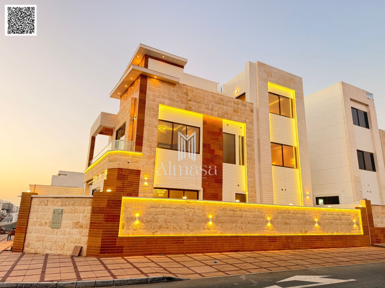 Luxury villa for sale in Al Bahia – Ajman | 7 bedrooms | Spacious layout | Ready to move in