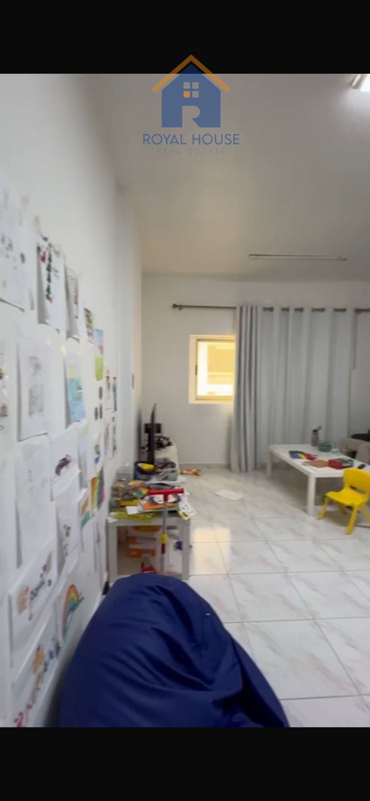 A two-bedroom apartment with a living room located in the Abu Shagara area, suitable for family living or long-term investment.