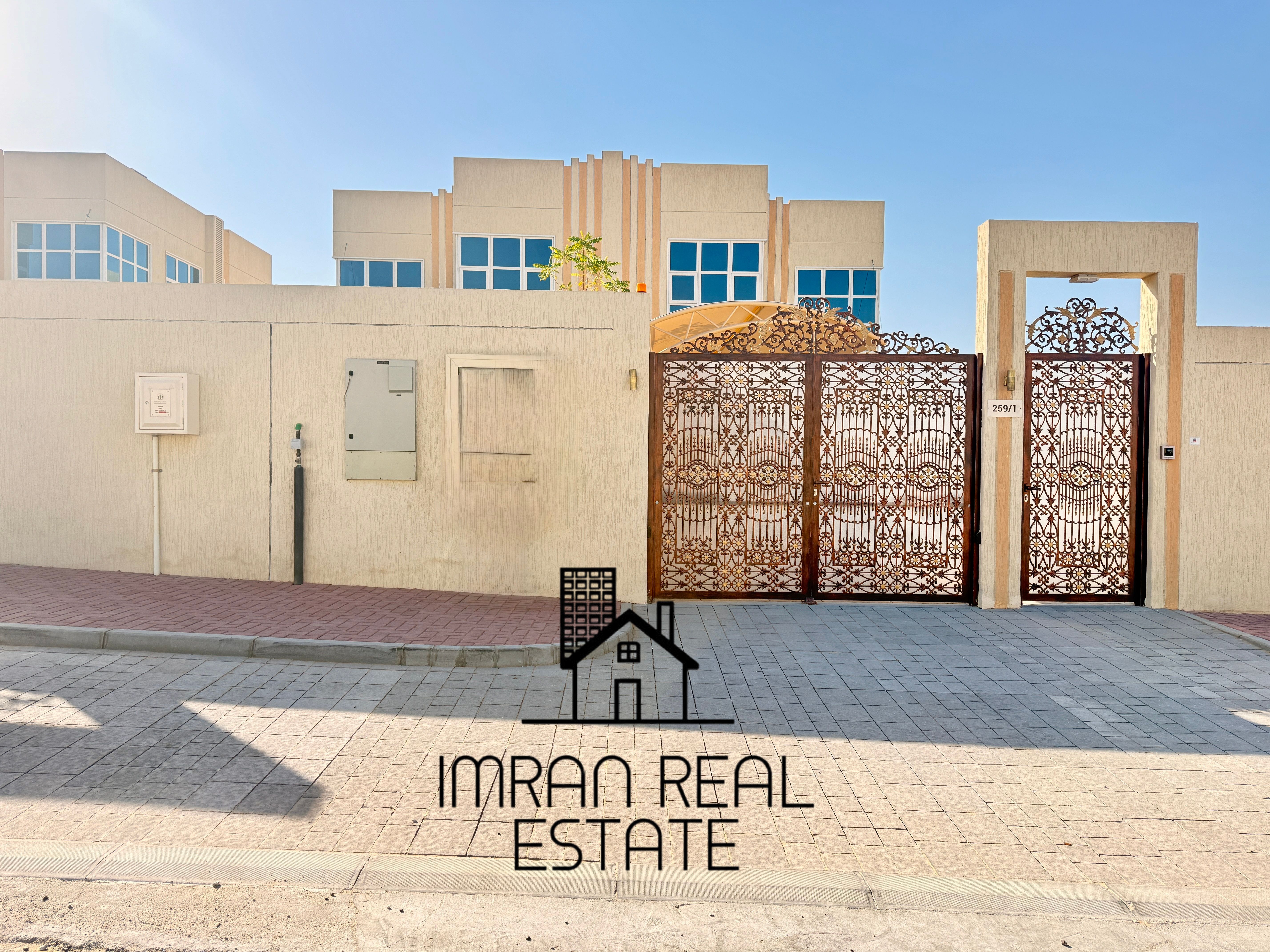 Spacious 4-BR Townhouse Villa with Pool & Maid roomFor Rent in AL BARASHI