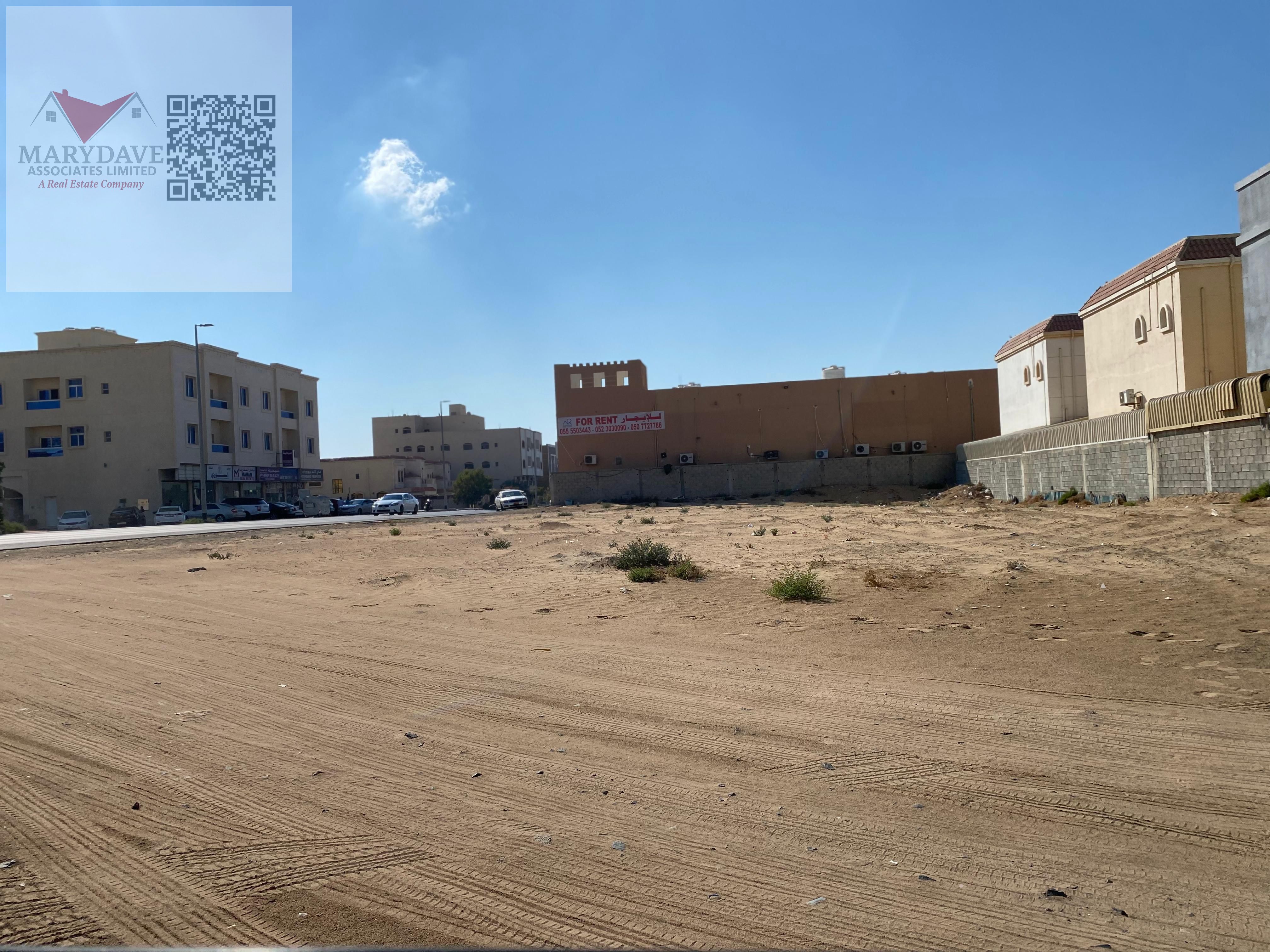 special big area commercial land Rawda 1 Ajman