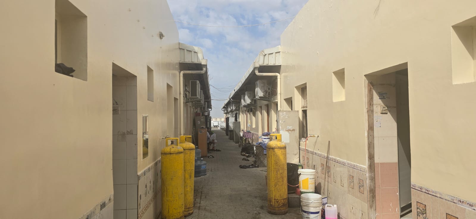 Labour's camp // 10 Rooms/ all inclusive 3300 for each room/ capacity 8 people/ al sajaa sharjah
