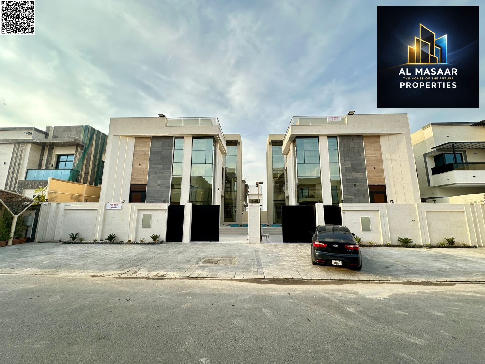 Special price for cash purchase: Modern villa with a swimming pool and luxurious finishes, close to all amenities.