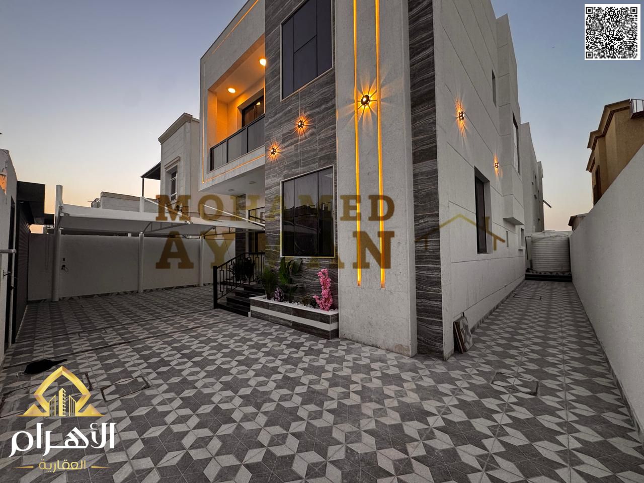 Luxury Villa for Sale in Al Zahya – Ajman | 3 Master Bedrooms | Park View | Registration Fees Included