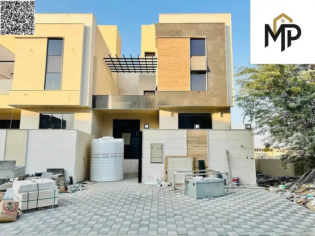 Villa for sale in Ajman at a bargain price, all fees included. Excellent location. Freehold ownership for life for all nationalities with bank financi