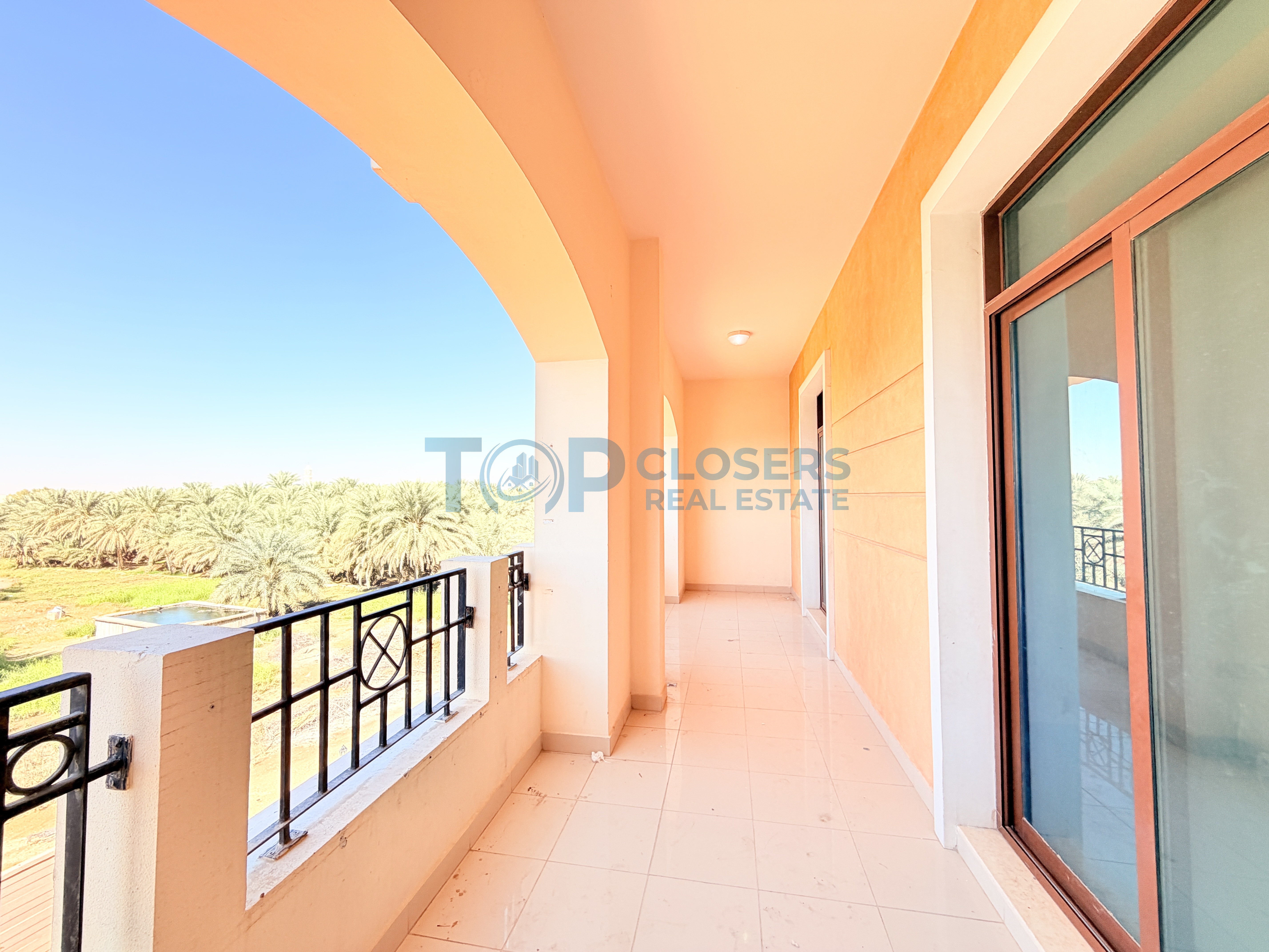 Central Duct AC | Balcony | 4 Payments | Compound