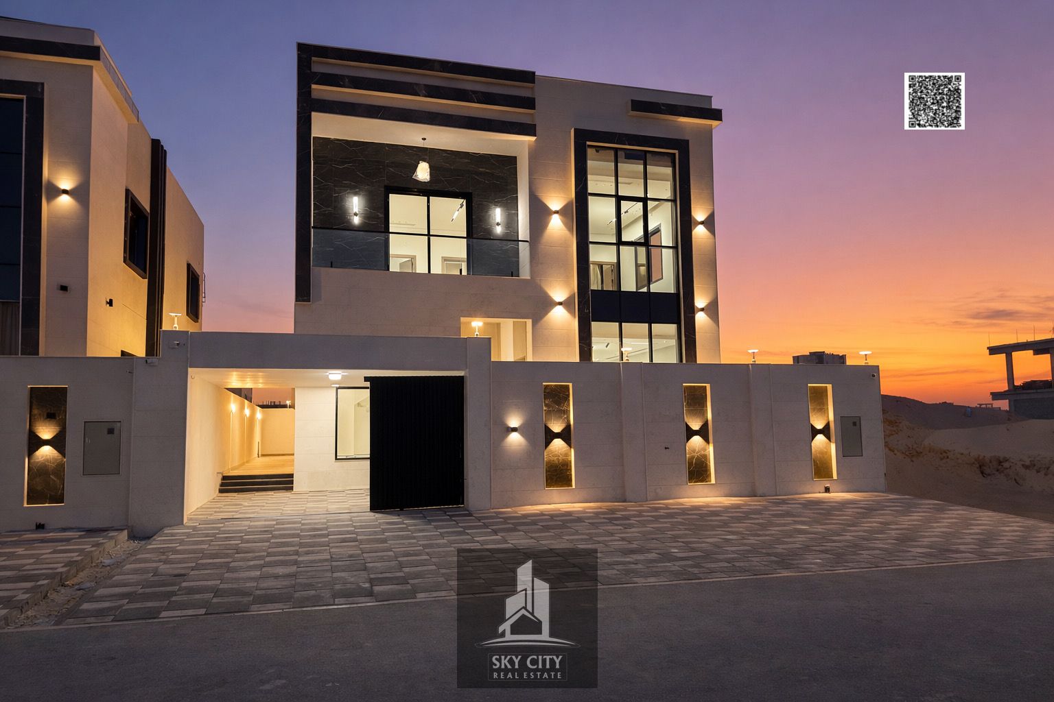 Villa for sale near the Chinese market and Al-Zawraa beach, close to all services.