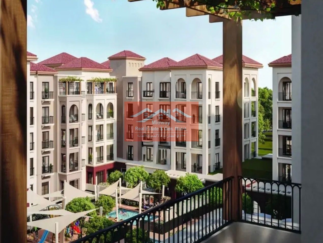 AWESOME 1BHK APARTMENT WITH BALCONY SEPARATE KITCHEN SEPARATE WASHROOM AVAILABLE PRIME LOCATION IN ZAYED CITY