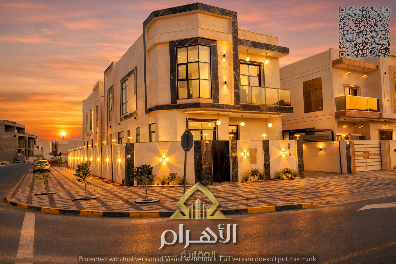 Corner villa for sale in Al Zahia – an excellent opportunity at a great price – with superb finishing. Don't miss out!