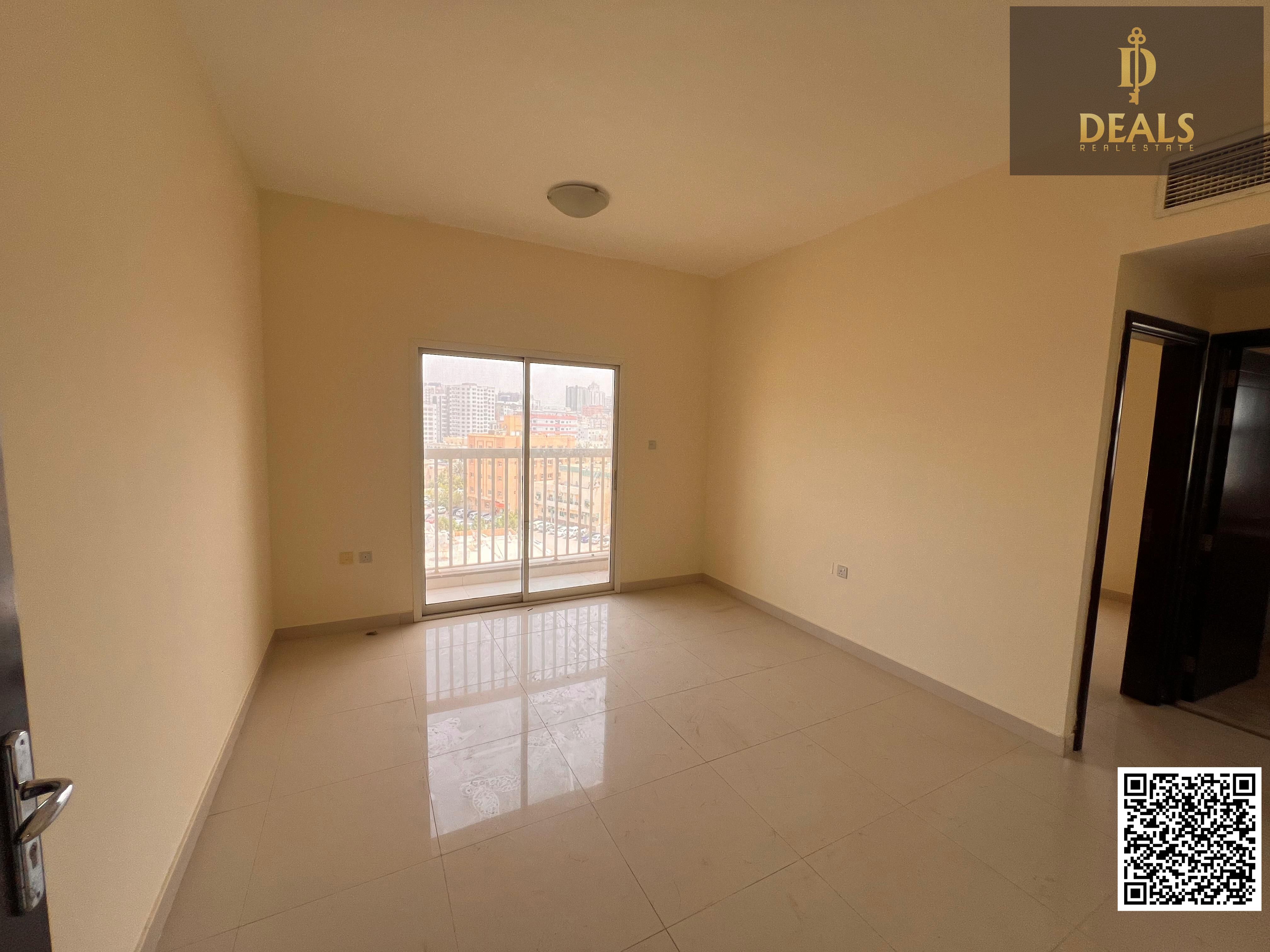 Spacious 1 Bedroom in Al Nuaimiya 3 | Central Cooling | 4 Payments | Near Border