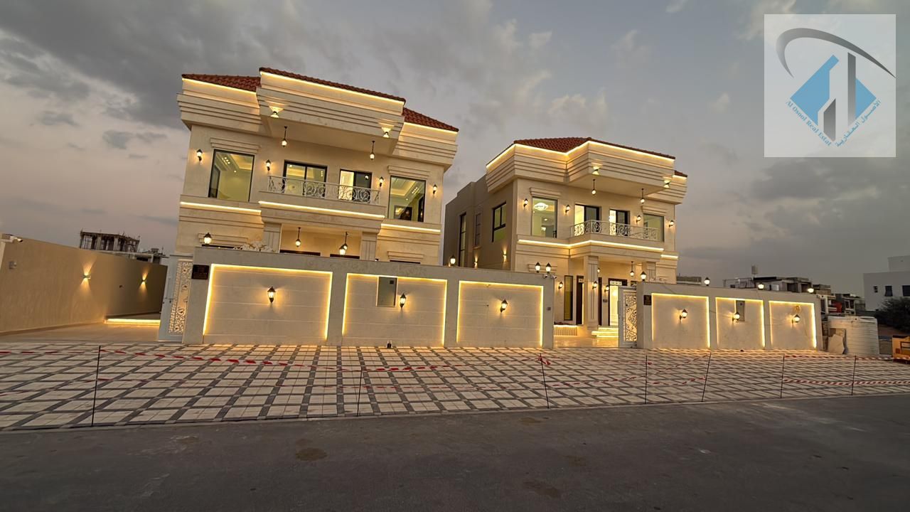 Own a classic villa for sale in Al Helio 2 area – Ajman. Excellent location opposite the mosque, close to all services.