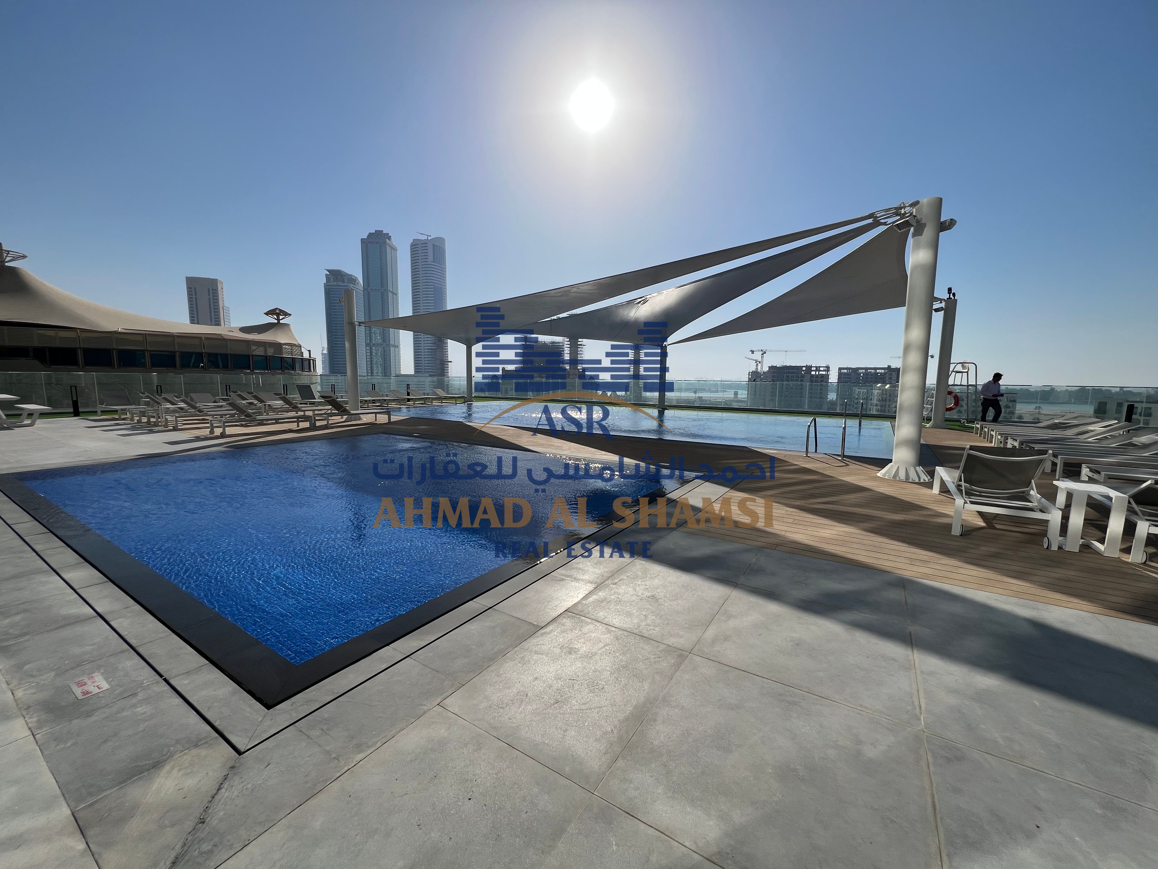 Luxurious BRand New 3BR + Maids Room || Waterfront || Panoramic View || 2 Car Parkings || Big Terrace || All Amenities Free
