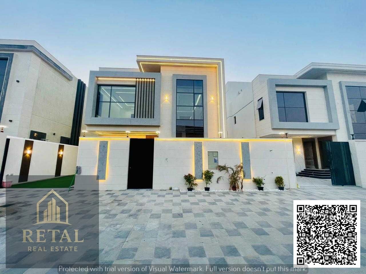 For Sale – Luxury Villa in Al Zahya, Ajman Spacious Villa with Roof & Pool