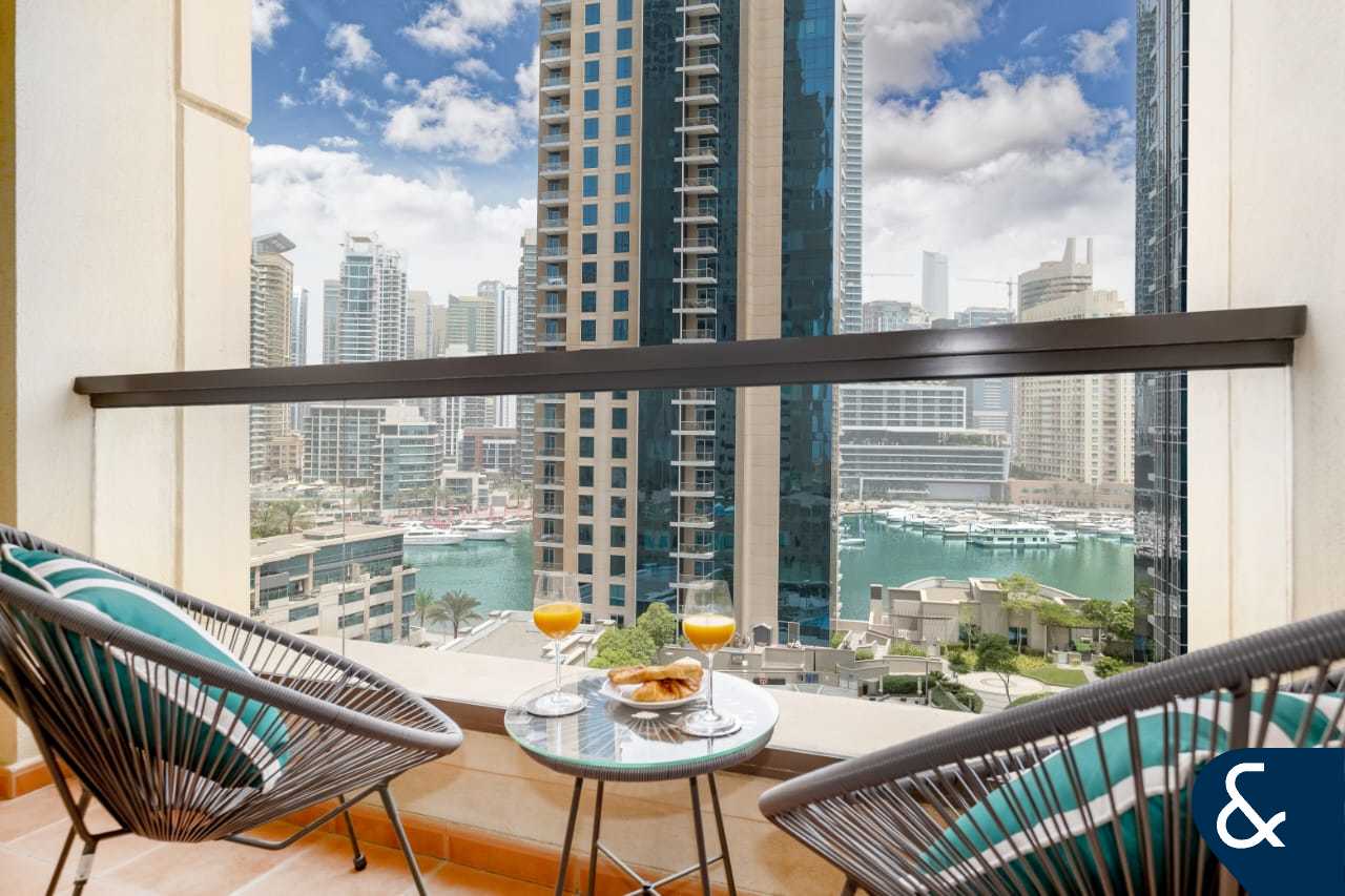 Upgraded | Furnished | Marina View | 3 Bed