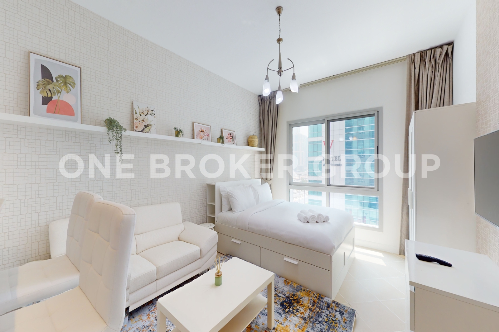 Modern Furnished Studio | Prime Location |Nr Metro