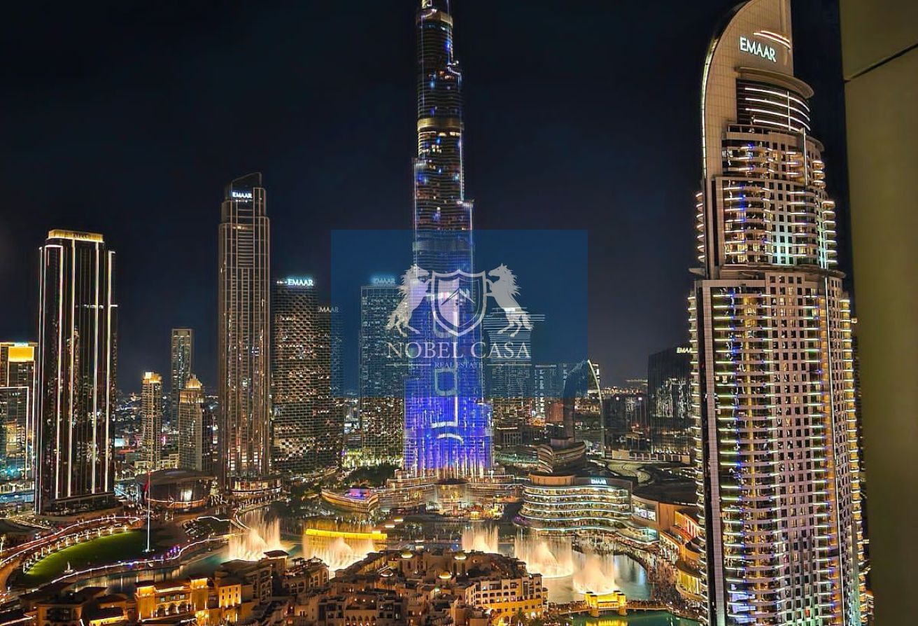 Unfurnished| High floor| Full Burj Fountain
