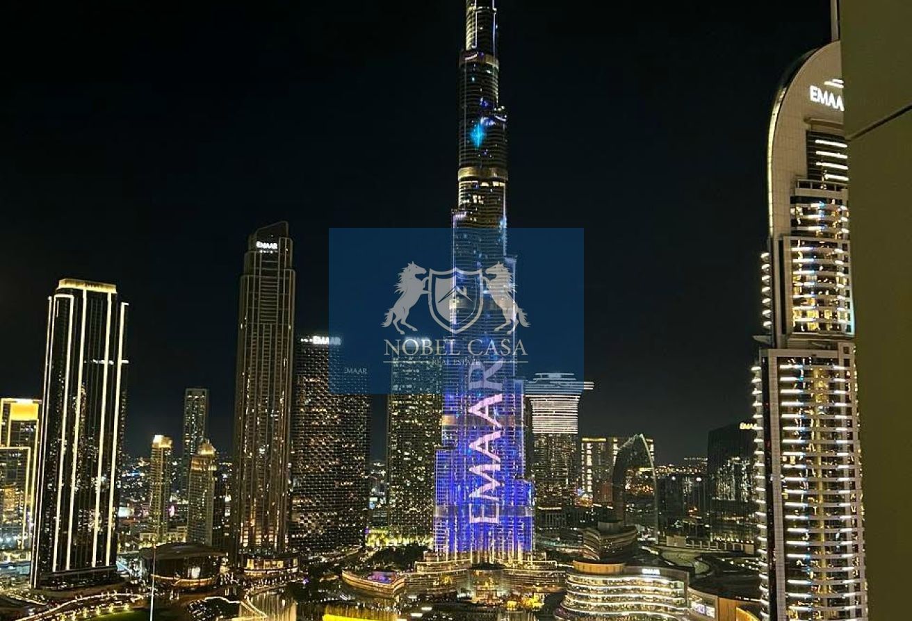 Burj Khalifa Fountain all rooms| High floor| Vacan