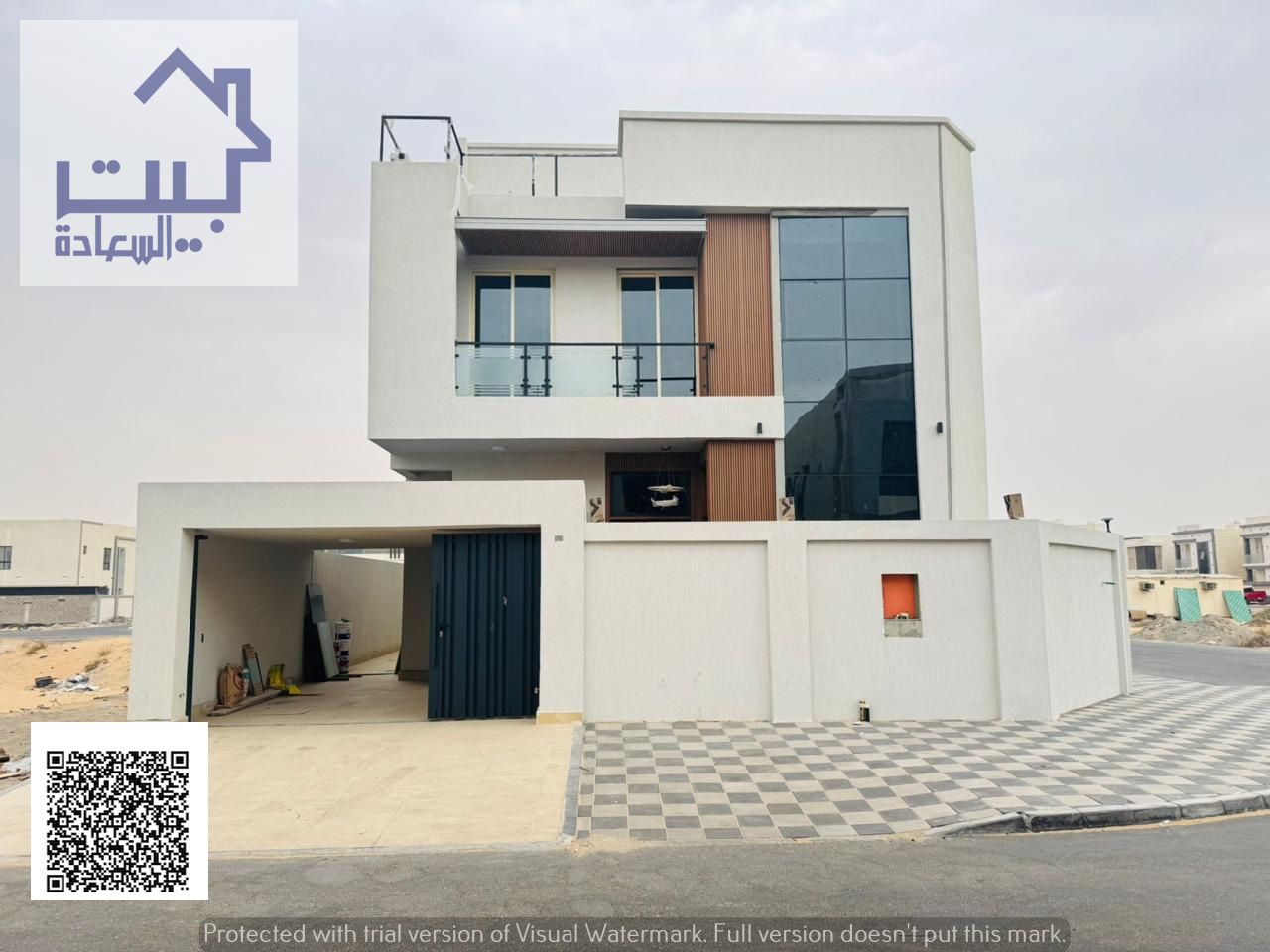 Luxury Modern Villa for Sale | Freehold for All Nationalities | Six Bedrooms | Spacious Roof | High-End Finishes and Spacious Designs