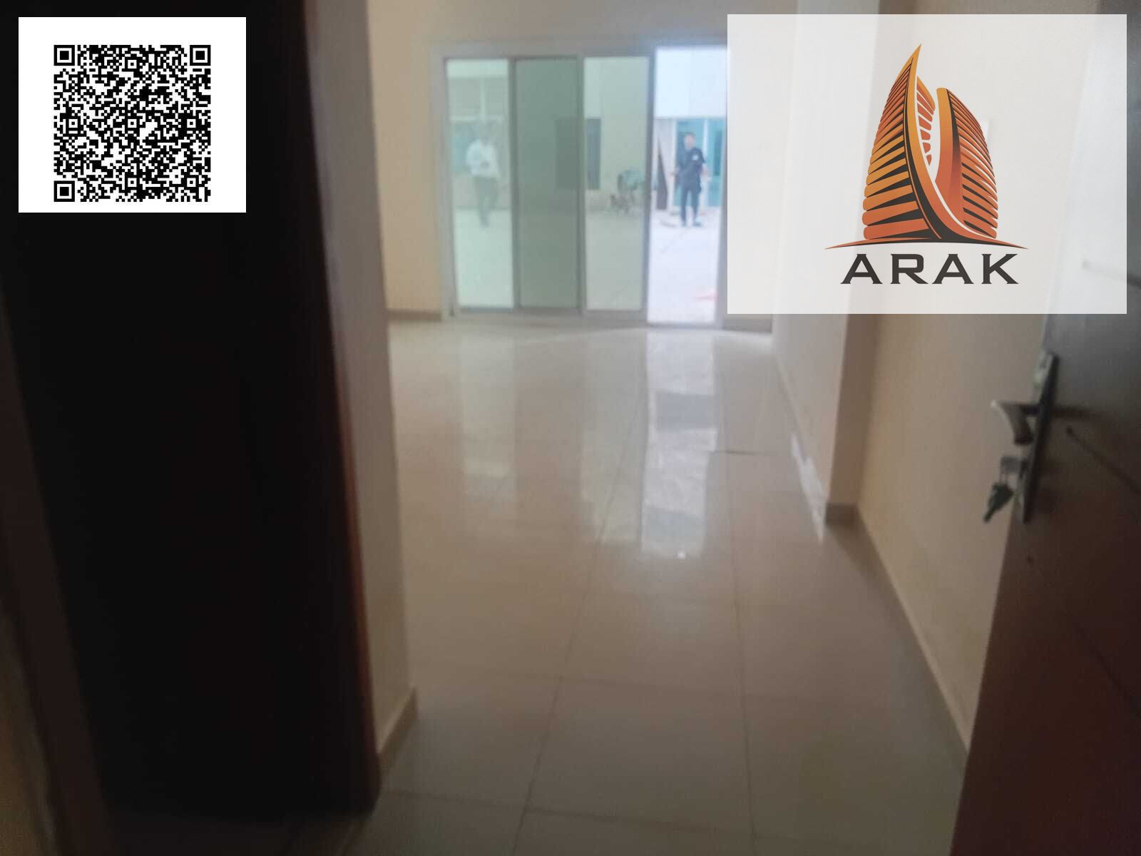 An apartment is available for annual rent in Al Rashidiya 1 – Al Lulu Towers, featuring one bedroom, a living room, and two bathrooms. The unit is su