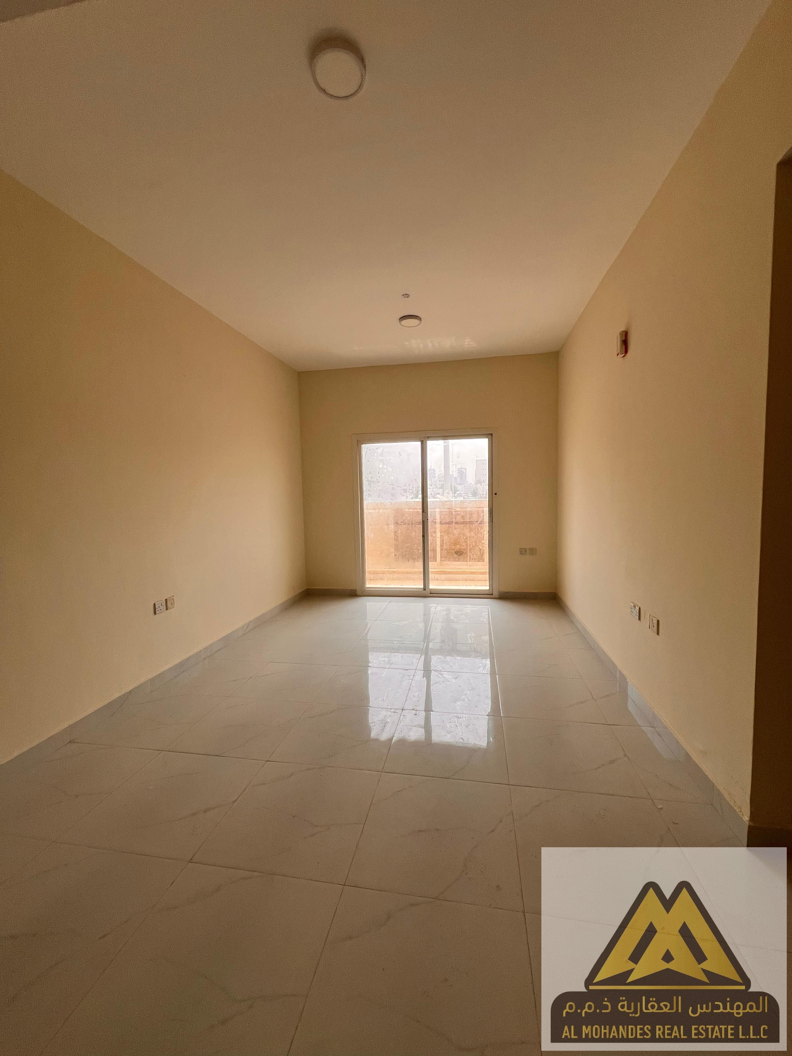 One bedroom and living room, large area, balcony with open view