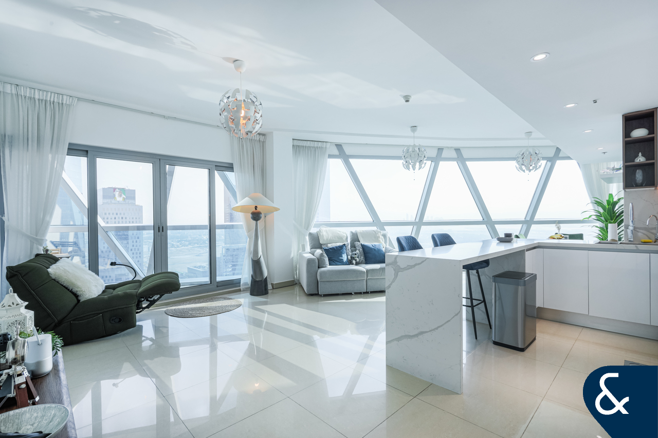 Two Bed | Upgraded | Furnished | High Floor
