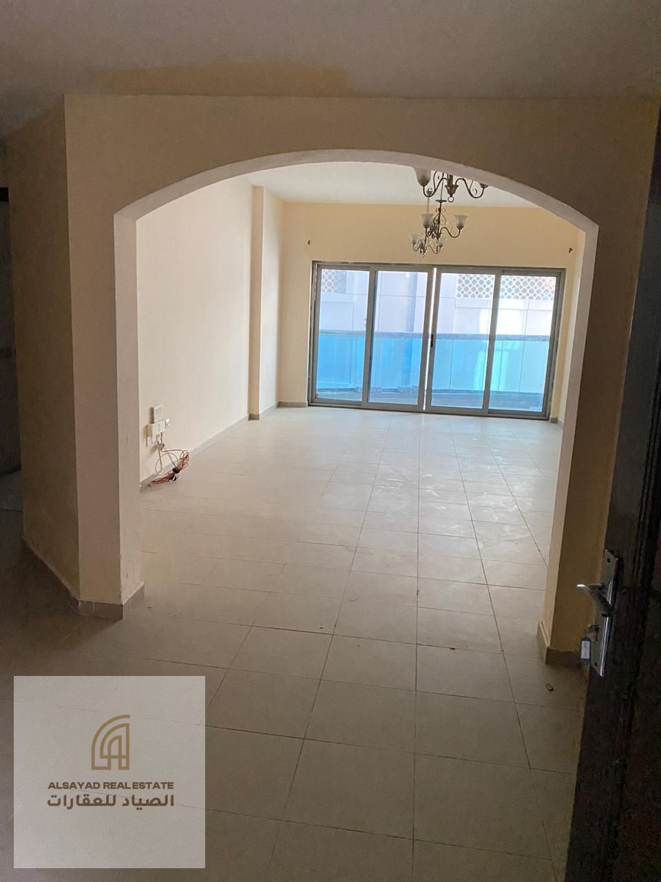 For sale: a two-bedroom apartment with living room, no parking. Area of 1,339 sq. ft. , currently rented for AED 60,000 annually. Final price: AED 650,