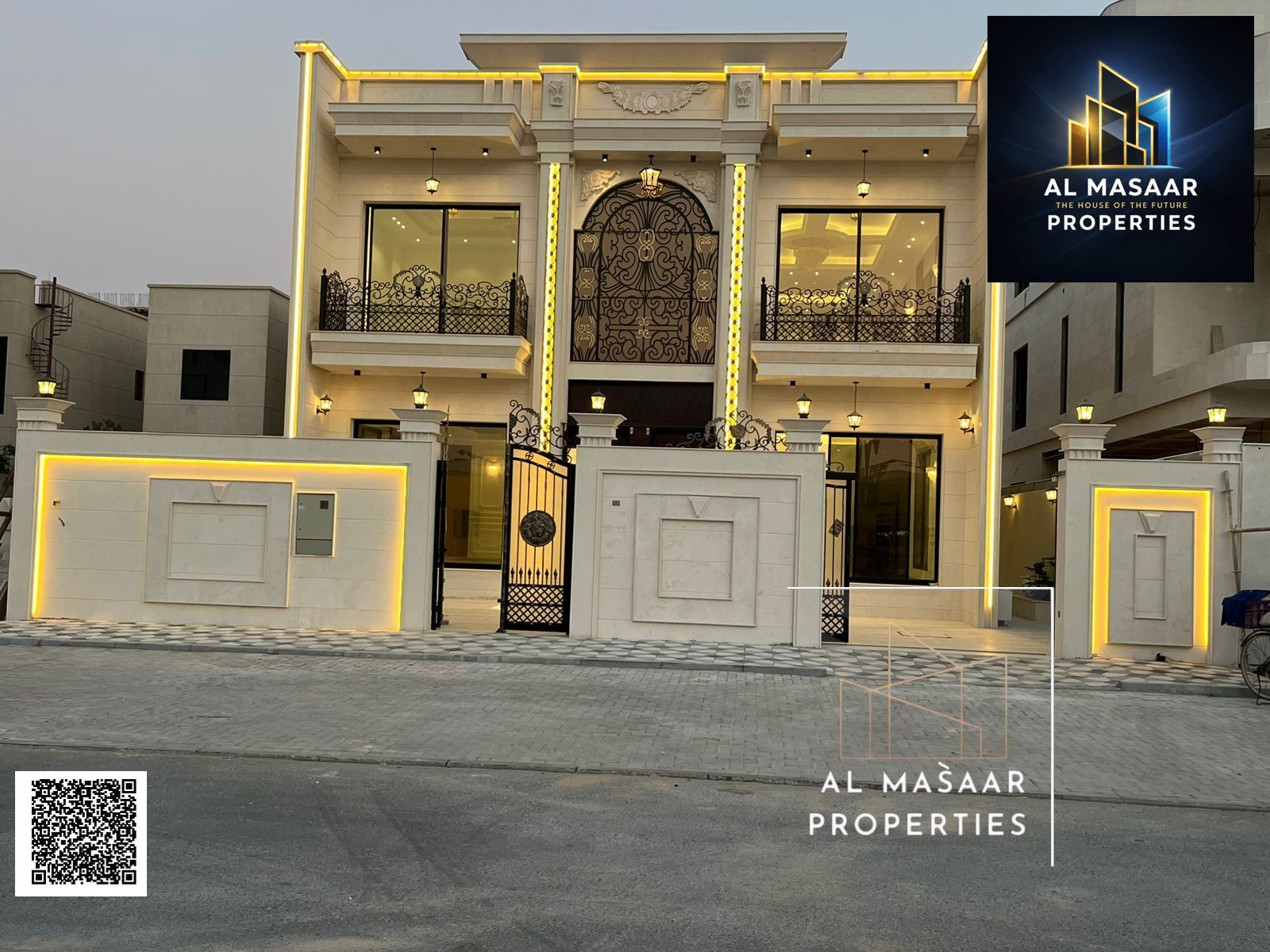 Own a miniature palace of 4300 sq ft, ready for immediate occupancy, with air conditioning included, no service charges, and freehold ownership for al