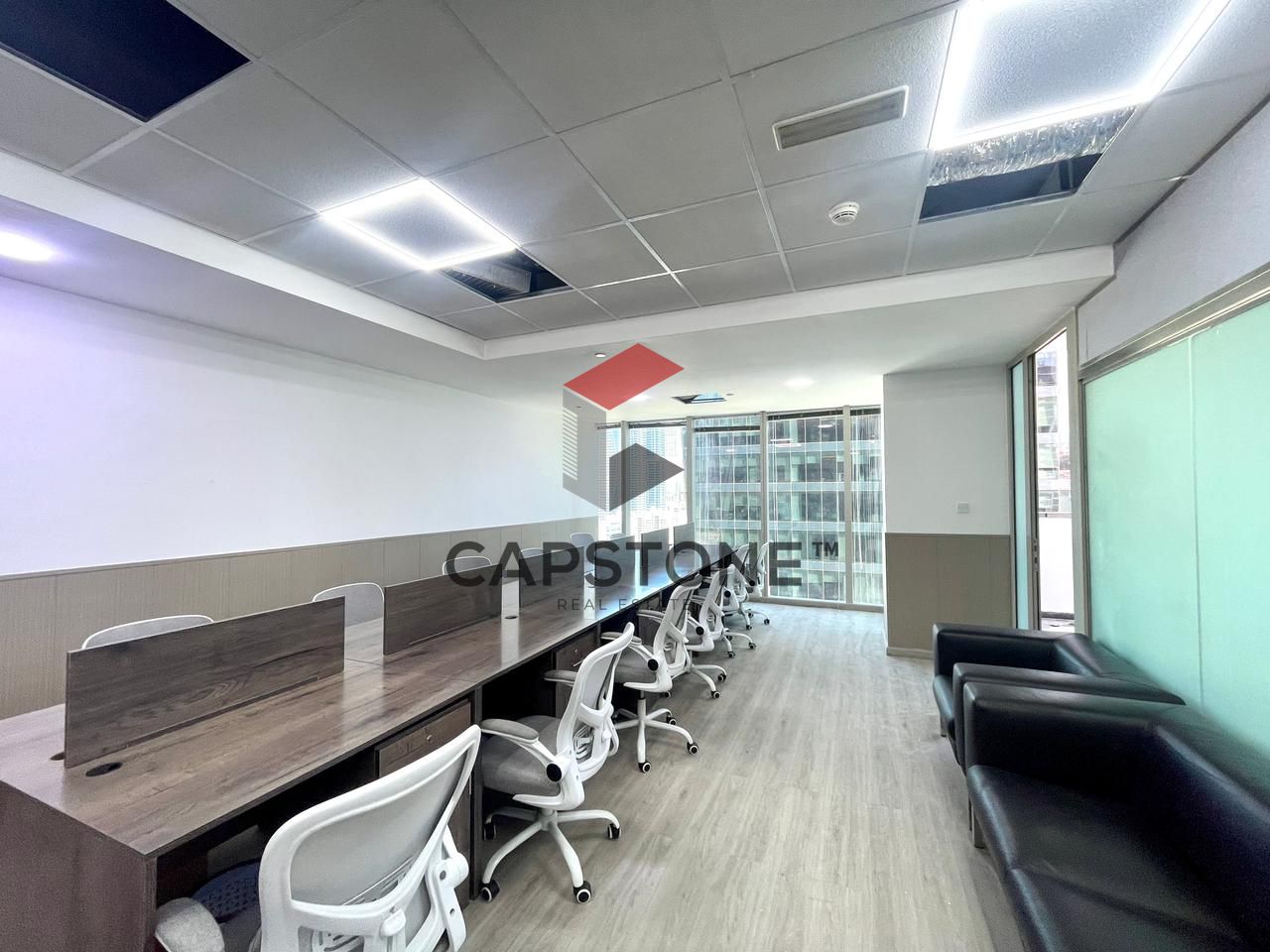 Prime Office Space | Fully Furnished | Prism Tower| Business Bay