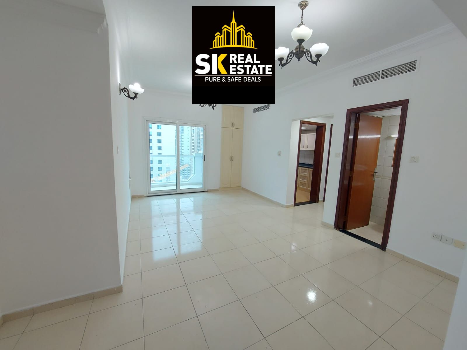 SPACIOUS 1BHK RENT ONLY 39K / 2BATHROOMS / BALCONY