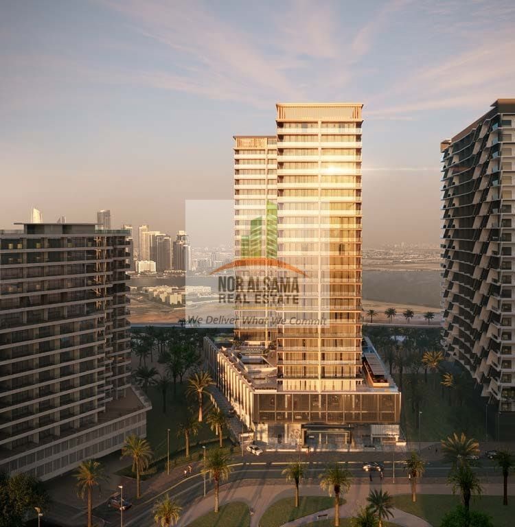 Beautiful Deal !! Middle Floor Studio Available For Sale In Binghatti Starlight With Balcony + Covered Parking Just In 800K