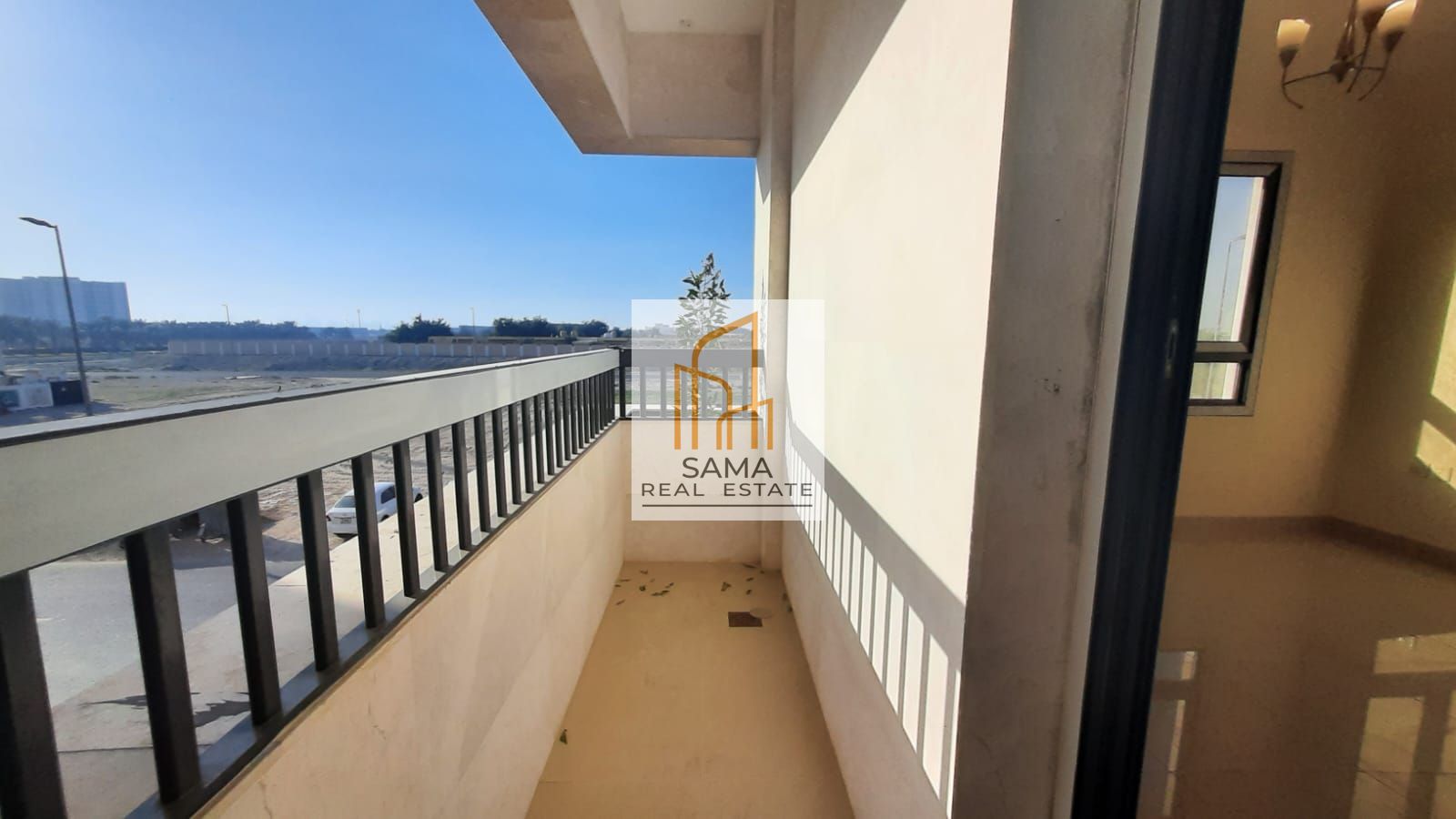BIG SIZE 2BEDROOM WITH BALCONY 65k IN ALZAHIA