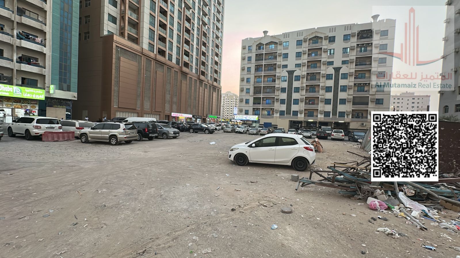 For sale: Residential and commercial land in the Emirate of Ajman, in a great location in Industrial Area