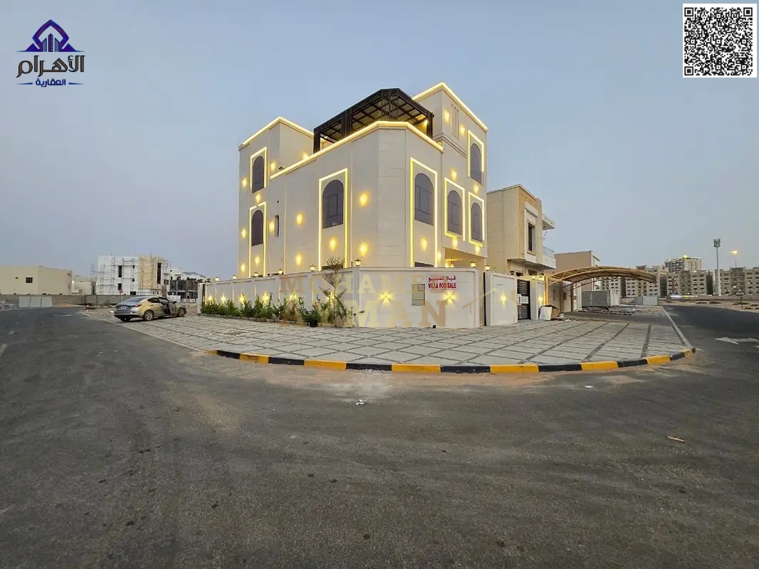 For Sale: Classic Villa, including registration fees. A luxurious two-story villa with a roof terrace in Al Amara.