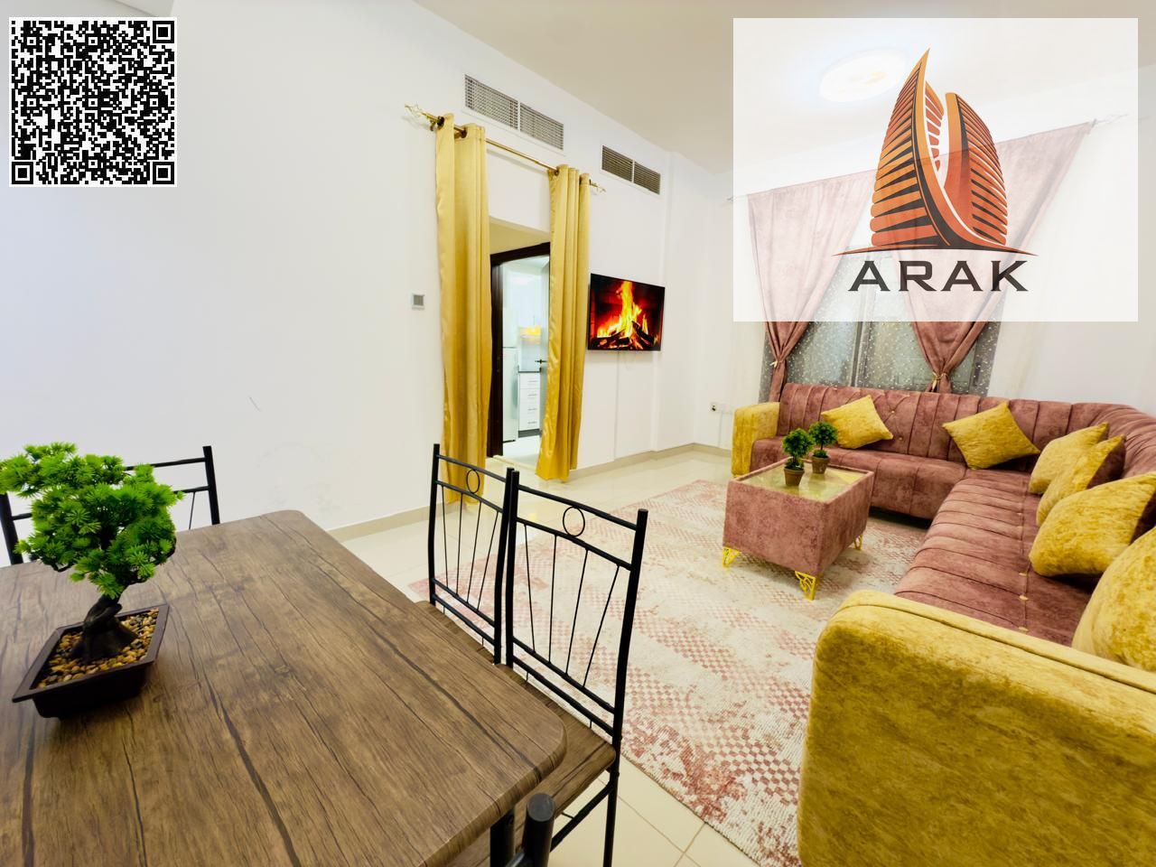 For Rent: Furnished 1 Bedroom Apartment in Al Nuaimiya 1 – Ajman