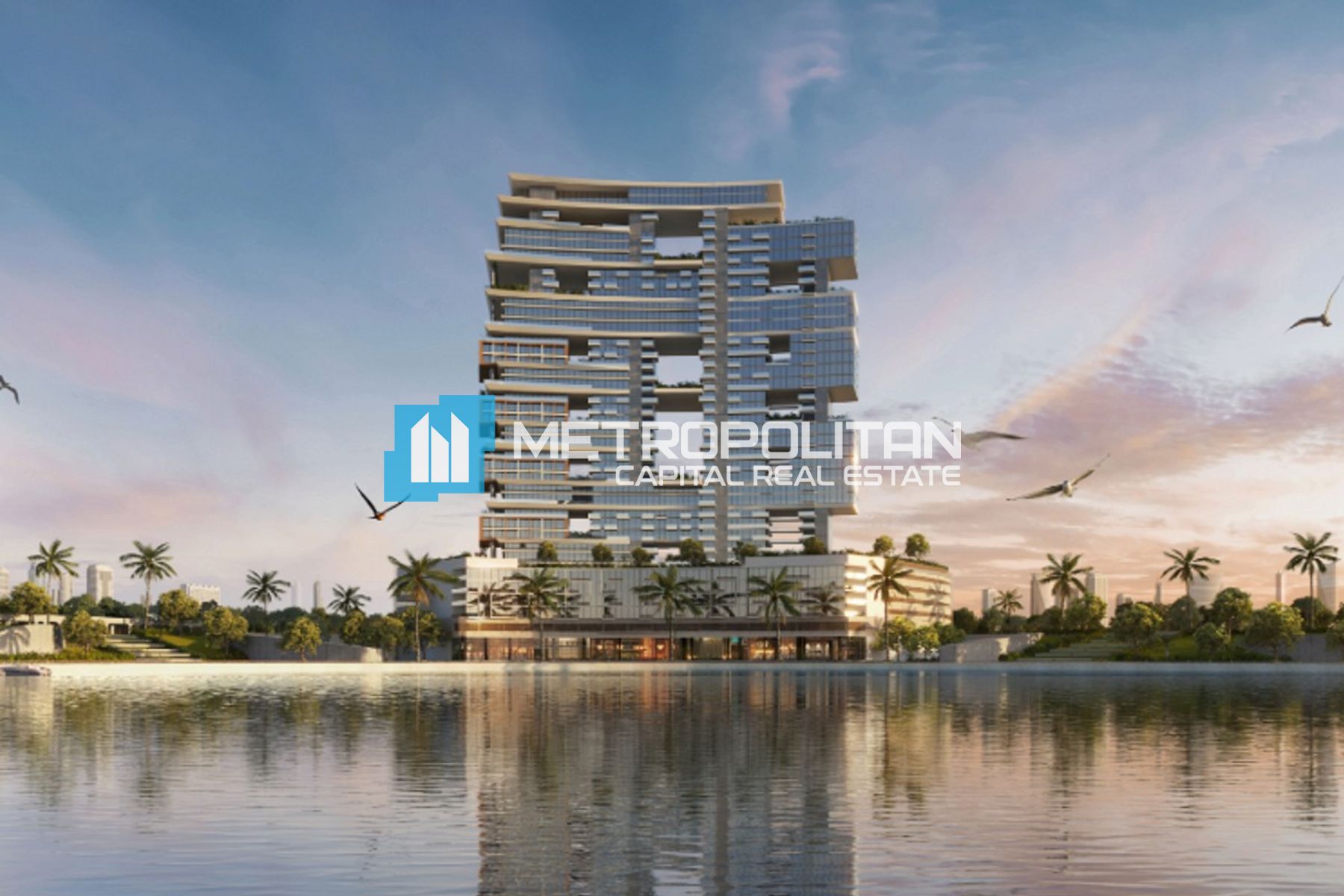 High Floor Junior 1BR| Canal View| Next To Corner