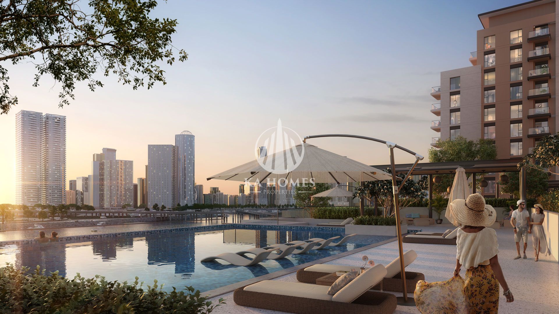 Last Launch on Al Khan Waterfront in Maryam Island, Sharjah