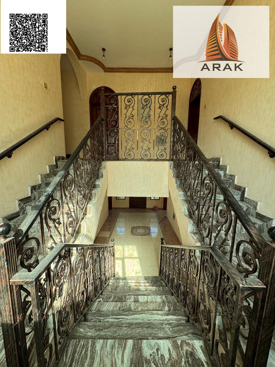 Residential and Commercial Villa for rent in Al Jurf, Ajman, located on a main street